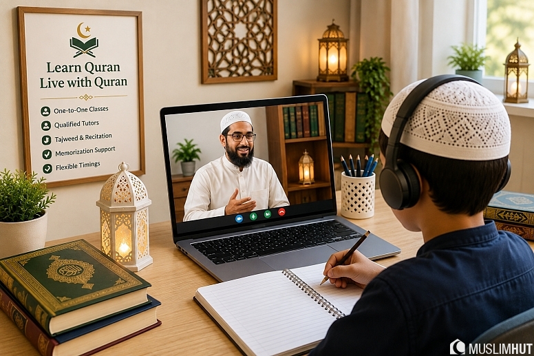 online quran lesson at home