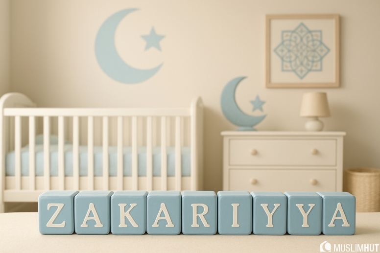zakariyya nursery with pastel decor