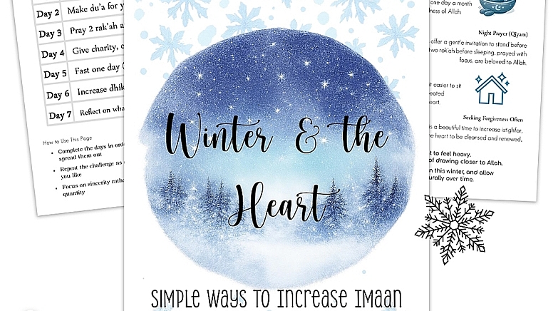 Winter The Heart Simple Ways To Increase Imaan